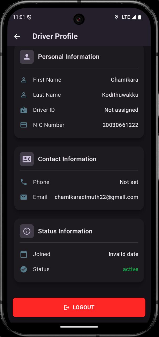 Account Page